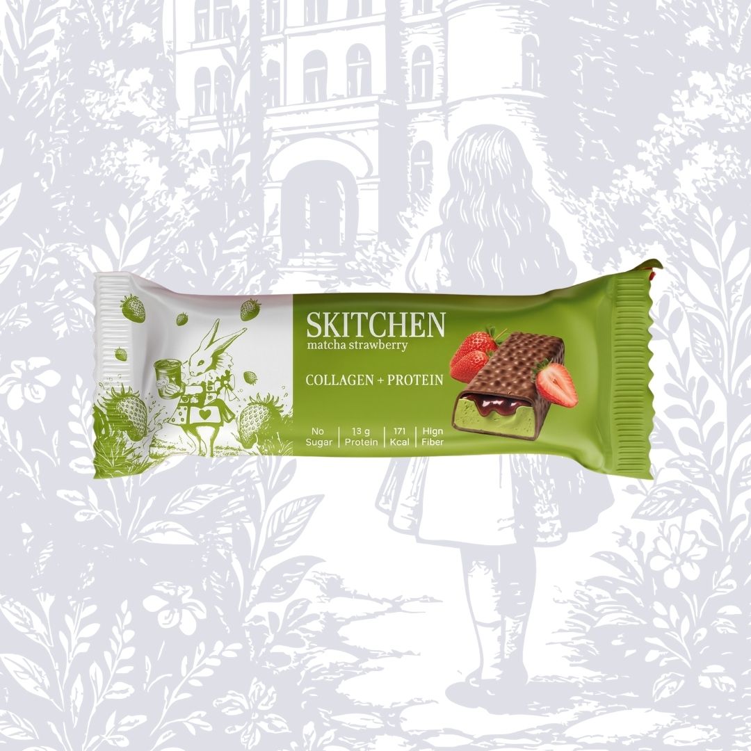 MATCHA & STRAWBERRY PROTEIN BAR (12-bar box)